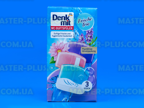 Туалетный блок для унитаза Denkmit Frische Trio 3 шт