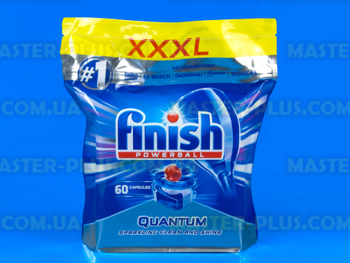 Finish Quantum XXL для посудомоечной машины (60шт)