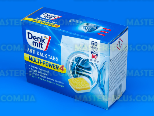 Таблетки от накипи Denkmit Anti-Kalk Tabs, 60шт
