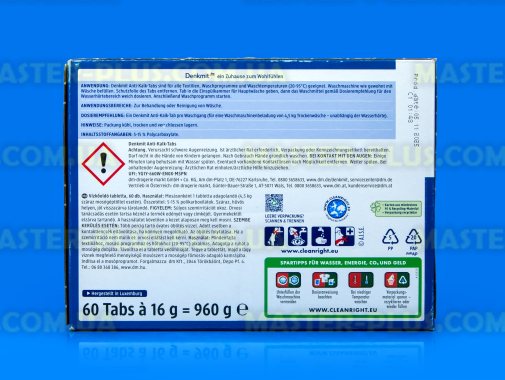 Таблетки от накипи Denkmit Anti-Kalk Tabs, 60шт