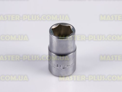 Головка торцевая 6-гранная 1/2" 14мм TOPEX 38D714