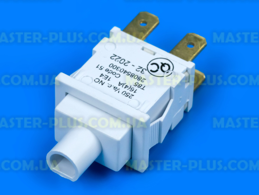 Кнопка мережева з світлодіодом Beko 2808540300 для пральної машини