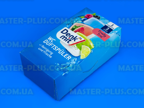 Туалетный блок для унитаза Denkmit Fruity Trio 3 шт