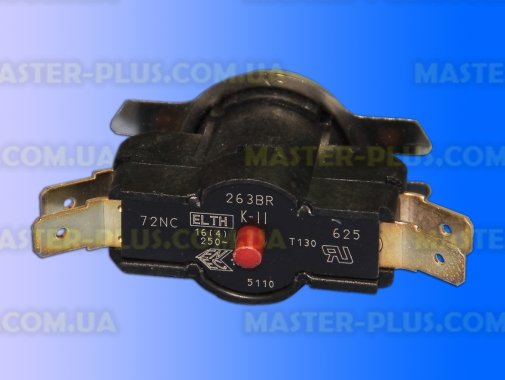 Термозащита 16A 250V 72°C Gorenje Original 580445 для бойлера