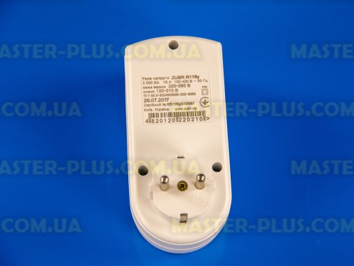 Реле напряжения в розетку ZUBR R116y