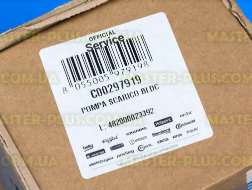 Насос сливной Indesit C00297919 для посудомоечной машины