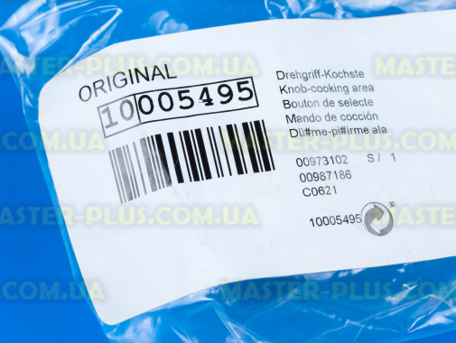 Ручка регулировки газа Bosch Siemens 10005495 для плиты и духовки