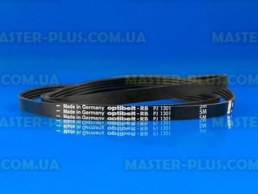 Ремень 1301 J4 «Optibelt» черный для стиральной машины
