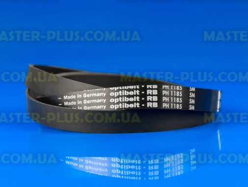 Ремінь 1185 H8 «Optibelt» чорний для пральної машини