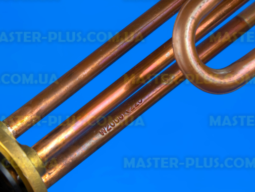 ТЕН 2000W, фланець 48мм, з кріпленням анода М6 для бойлера