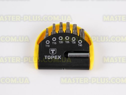 

Набор звездообразных бит Torx с держателем 7шт TOPEX 39D351