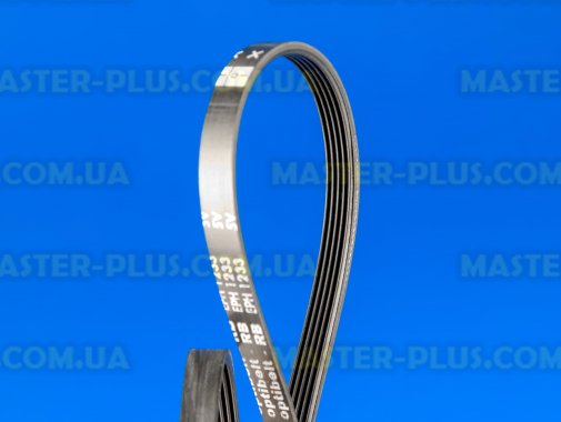 Ремінь 1233 H5 EL «Optibelt» чорний для пральної машини