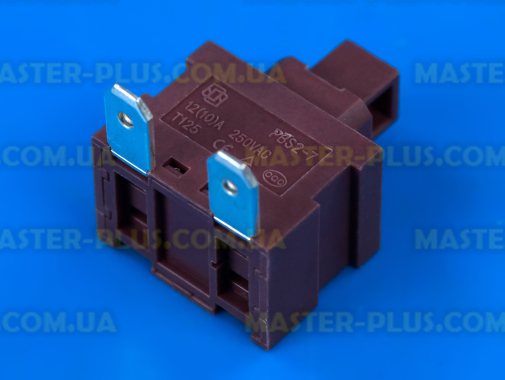 Кнопка сетевая PBS2-7 12A 250V T125 для пылесоса