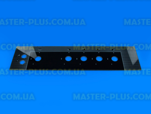 Скляна панель управління для плити GRETA 498х128мм для плити та духовки