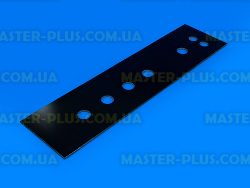 Скляна панель управління для плити GRETA 498х128мм для плити та духовки