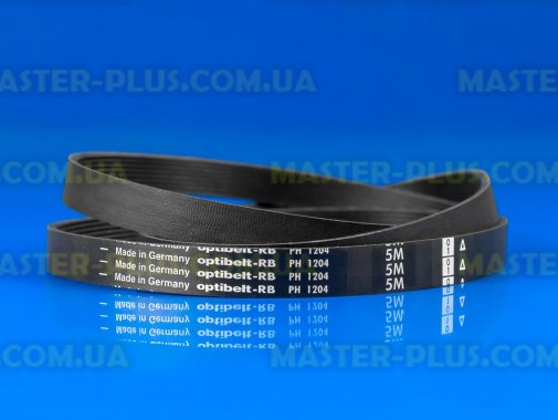 Ремінь 1204 H8 «Optibelt» чорний для пральної машини