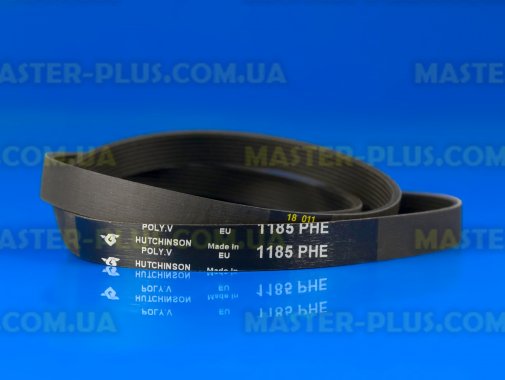 Ремінь 1185 H8 EL «Hutchinson» чорний для пральної машини