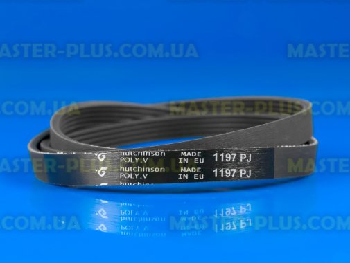 Ремінь 1197 J5 «Hutchinson» чорний для пральної машини