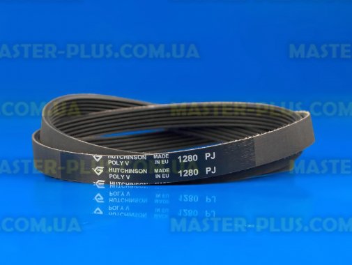 Ремінь 1280 J6 «Hutchinson» чорний для пральної машини
