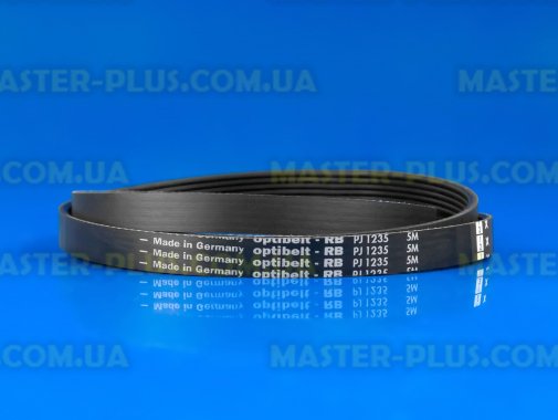 Ремінь 1235 J5 «Optibelt» чорний для пральної машини