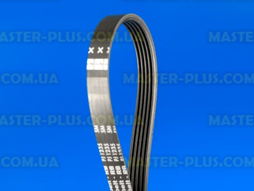 Ремінь 1235 J5 «Optibelt» чорний для пральної машини