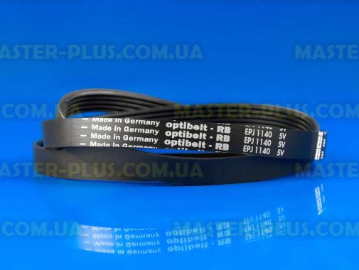 Ремінь 1140 J5 EL «Optibelt» чорний для пральної машини