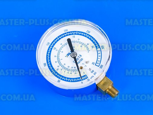 Манометр низького тиску 0-500PSI для R410a VALUE AL