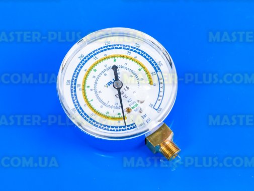 Манометр низького тиску 0-550PSI для R22, R134a, R404a, R407c VALUE CBL