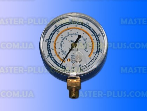 Манометр низкого давления 0-550PSI для R404a, R134a, R410a, R407c VALUE EBL