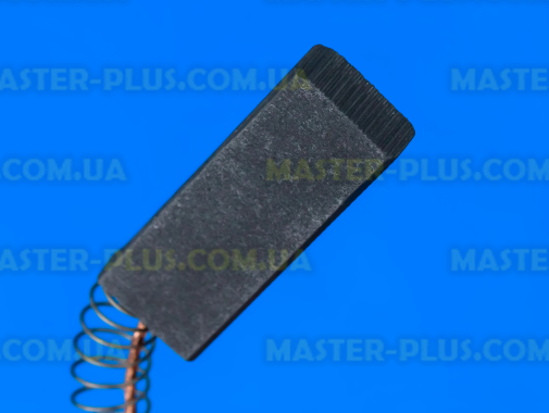 Щітка вугільна 5*12,5*35 цілісна, провід по центру з пружинкою для пральної машини