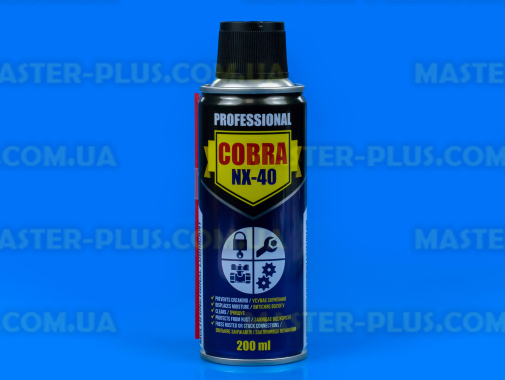 Мультифункциональная смазка COBRA NX-40 200ml NOWAX (США)