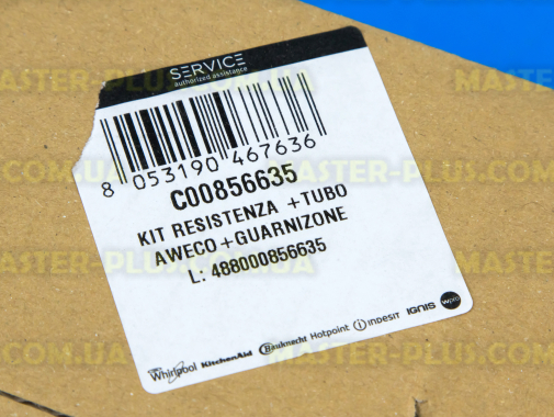 ТЭН проточный Ariston C00302489 для посудомоечной машины