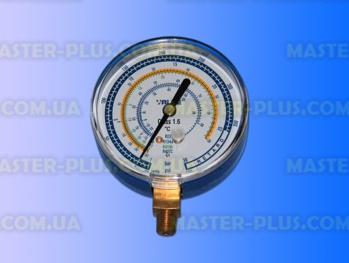 Манометр низкого давления 0-550PSI для R22, R134a, R410a, R407c VALUE BL
