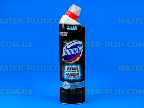 Чистящее средство для туалета Domestos Zero 3x Blue, 750мл