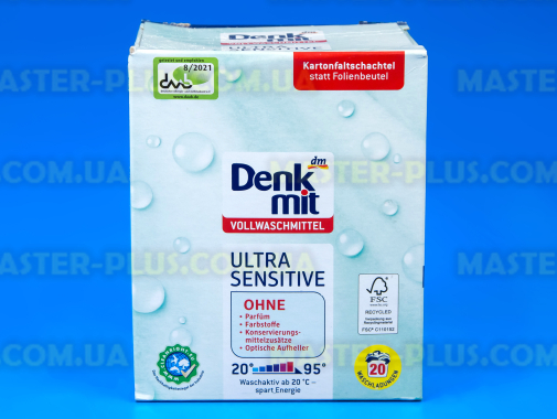 Порошок для прання Ultra sensetive Denkmit 1,35 кг