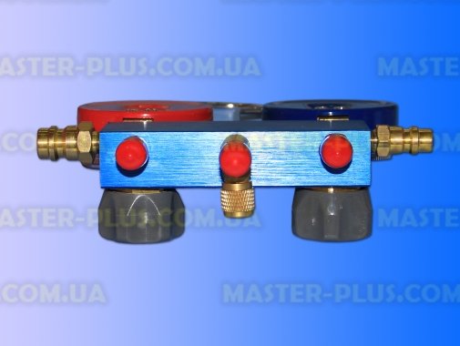 Манометрический коллектор двухвентильный Whicepart CT-236 с комплектом шлангов
