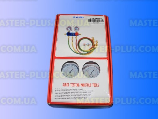 Манометрический коллектор двухвентильный Whicepart CT-236BG