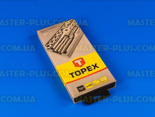 Набор плашек и метчиков M3-M12 20шт TOPEX 14A425