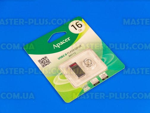 USB флеш накопитель Apacer 16GB AH112 USB 2.0 (AP16GAH112R-1) для компьютера