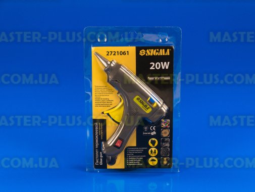 Клеєвий пістолет Ø8мм 20W Sigma 2721021