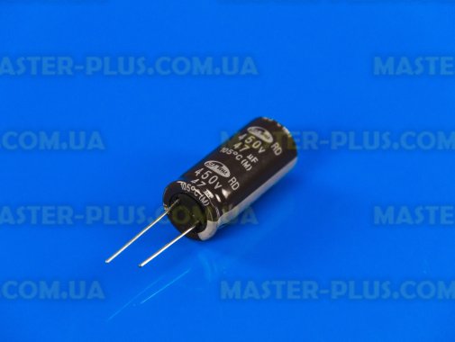 Конденсатор полярний 47mf 450V 105 ° C