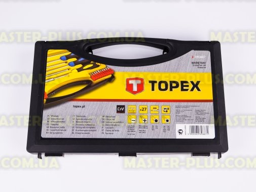 Набор отверток и насадок, 27шт TOPEX 39D887