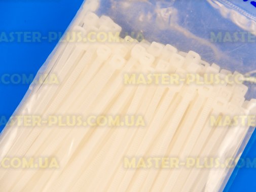 Хомут нейлон 2,5*100мм 100шт белый Sigma 2501031