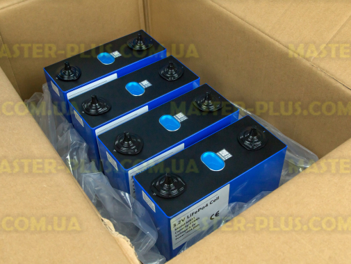 LiFePO4 акумуляторні комірки Eve MB31 314Ah 3,2 В, 8000 циклів (клас A)