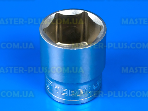 Головка торцевая 6-гранная 1/2" 27мм TOPEX 38D727