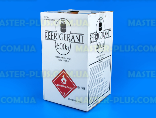Фреон R600 (баллон 6,5 кг) Refrigerant (Китай) для холодильника