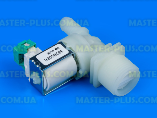 Клапан впускний 1/180 зі спареною фішкою для пральної машини