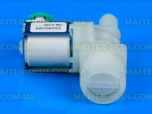 Клапан впускний 1/180 зі спареною фішкою для пральної машини