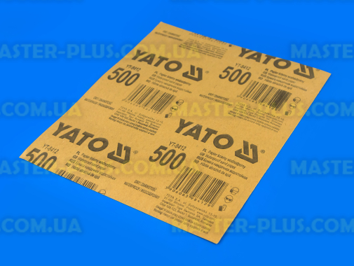 Наждачний папір P500 230x280мм водостійкий Yato YT-8412