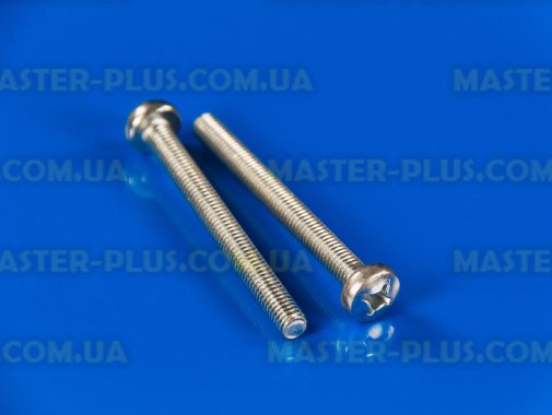 Гвинт М6*60 з напівкруглим капелюшком (оцинкований) DIN 7985